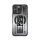 Etui do telefonów SKINARMA Kira Kobai do iPhone 16 Pro 6.3" Magnetic Grip chrome